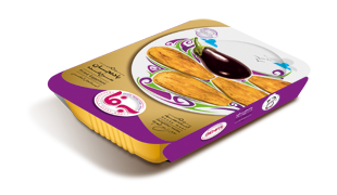 بادمجان سرخ شده ظرفی (500 گرم)