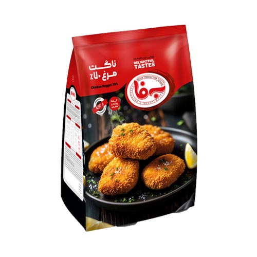 ناگت مرغ %70 درصد پاکتی (450گرم)