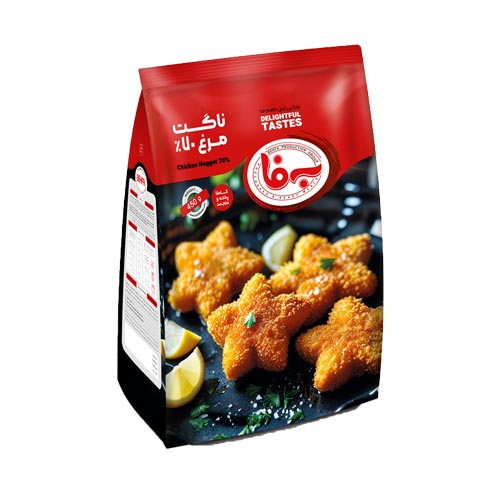 ناگت مرغ %70 درصد پاکتی (950گرم)