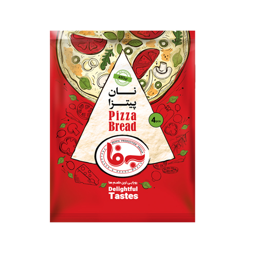 نان پیتزا (4 عددی)