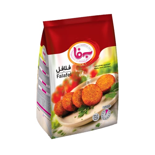 بسته&zwnj;بندی فلافل پاکتی ۹۰۰ گرمی به فا